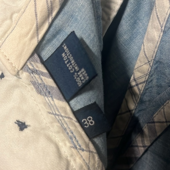 Polo Ralph Lauren Men’s Flat Front Chino Style Lightweight Denim shorts Sz 38W - Picture 8 of 11